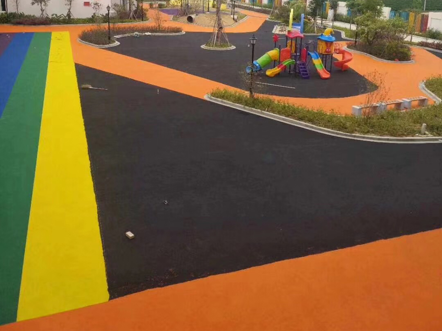 EPDM塑膠地坪 